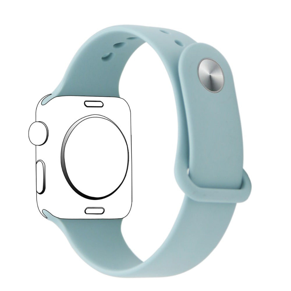 Pulseira Bracelete para Apple Watch 42mm – Silicone AZUL BEBE - Multi4you®