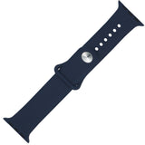 Pulseira Bracelete para Apple Watch 38mm  Silicone AZUL ESCURO - Multi4you®