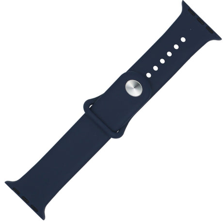 Pulseira Bracelete para Apple Watch 42mm  Silicone AZUL ESCURO - Multi4you®