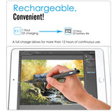 Active Stylus Pen Caneta Capacitiva Universal de Alta Precisão para Ecrãs - iOS / Android / Windows - Microsoft iPad iPhone Samsung Asus... - Multi4you®