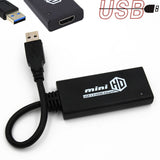 Adaptador Conversor USB 3.0 para HDMI / Placa Gráfica (Vídeo) Full HD 1080p - Multi4you®