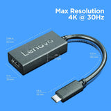 Lenovo Adaptador USB-C para HDMI (Preto)
