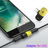 Adaptador Lightning 2 em 1 Carregamento e Áudio para iPhone - Multi4you®