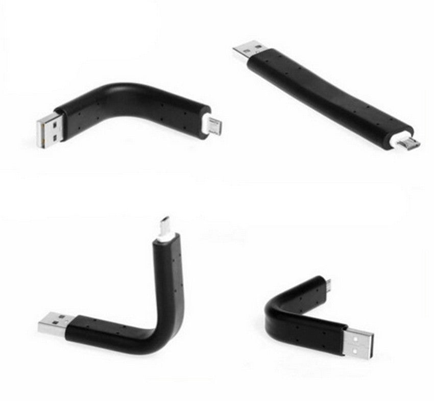 Adaptador Micro USB para USB Macho Flexivel - Multi4you®