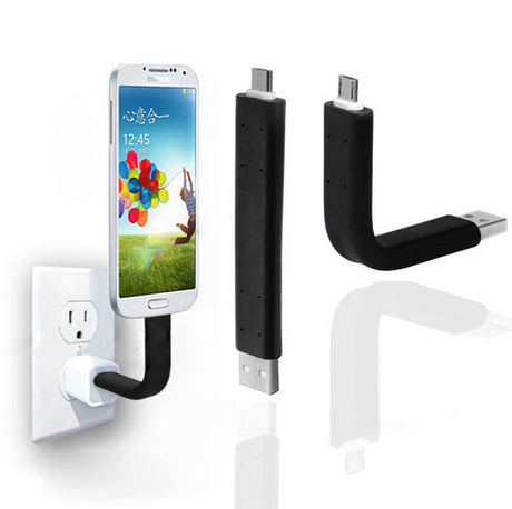 Adaptador Micro USB para USB Macho Flexivel - Multi4you®