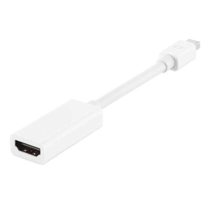 Adaptador Conversor Mini DisplayPort / Thunderbolt para HDMI Fêmea - Multi4you®