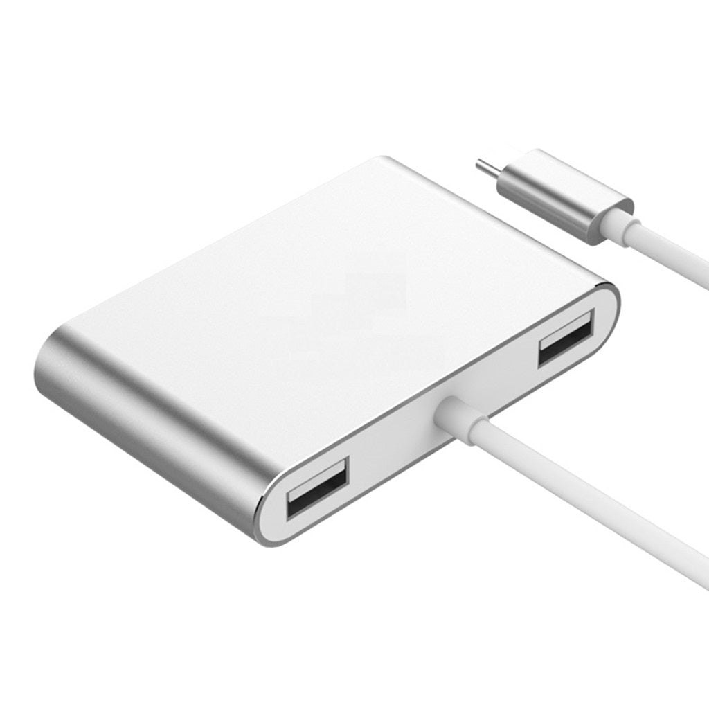 Adaptador USB-C para VGA / Ethernet /USB 3.0 / com Alimentação USB - C Multiportas - Multi4you®