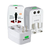 Adaptador Universal de Viagem Tomadas EU / UK / US / AU - Multi4you®