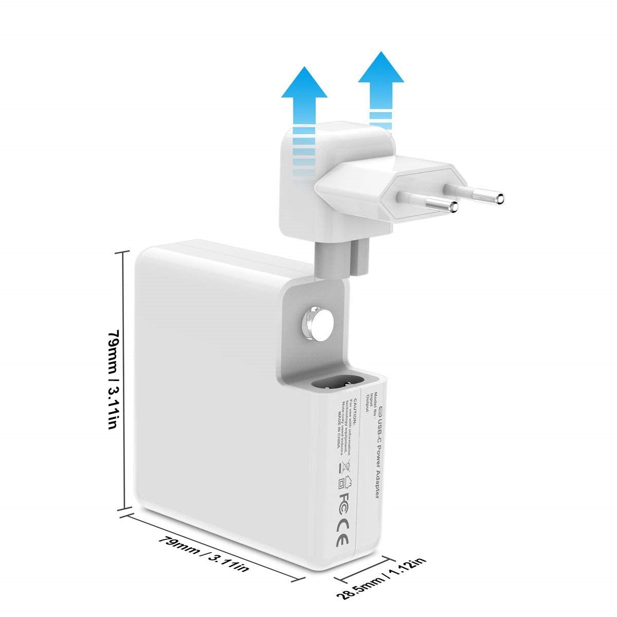 Carregador USB-C 29W para Apple MacBook Tablets e Smartphones - Multi4you®