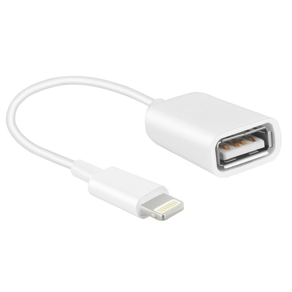 Adaptador de Câmara Lightning USB para Apple iPad / iPhone - Multi4you®