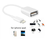 Adaptador de Câmara Lightning USB para Apple iPad / iPhone - Multi4you®