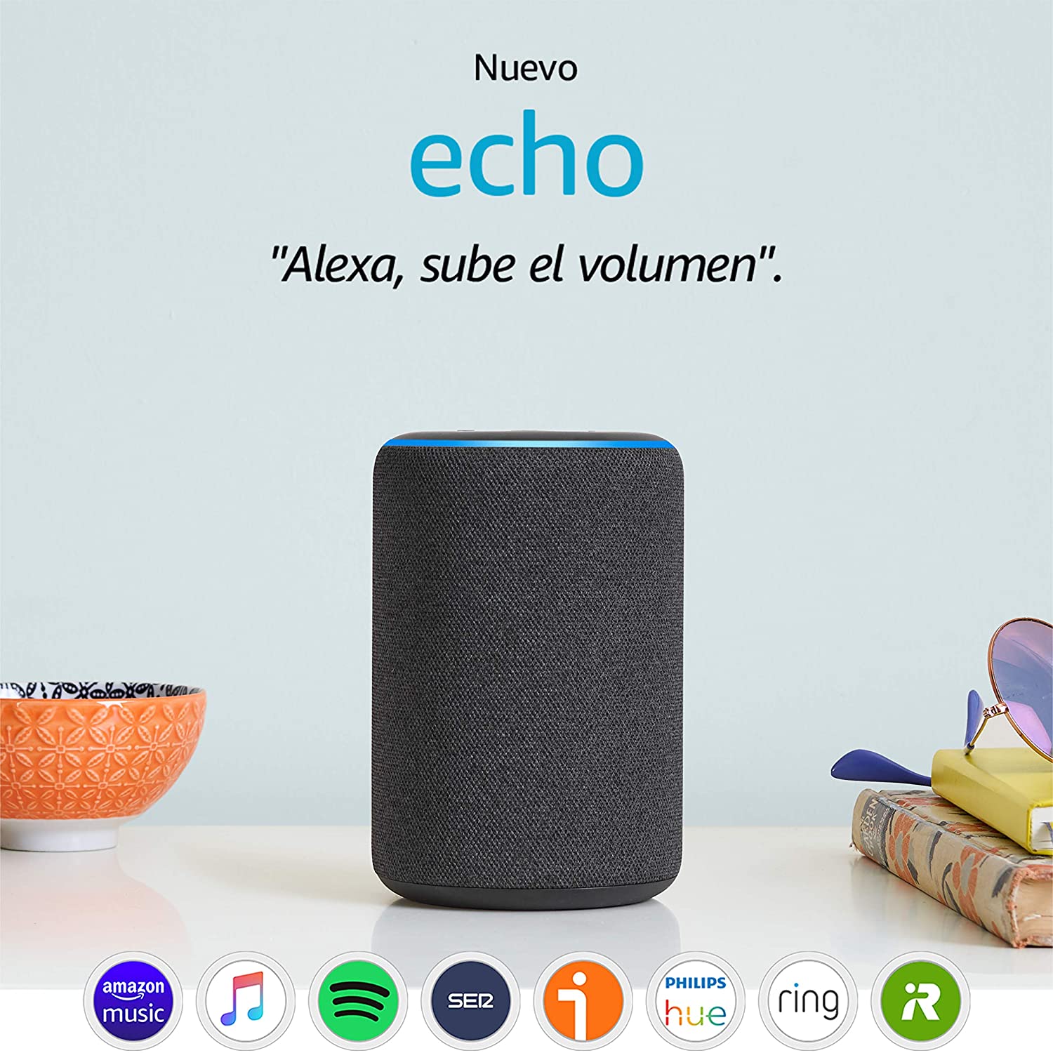 Amazon Echo 3nd Geração – Assistente Virtual ( Alexa ) Preto