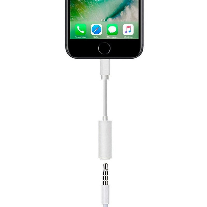 Apple Adaptador Lightning para Mini Jack 3.5mm Fêmea