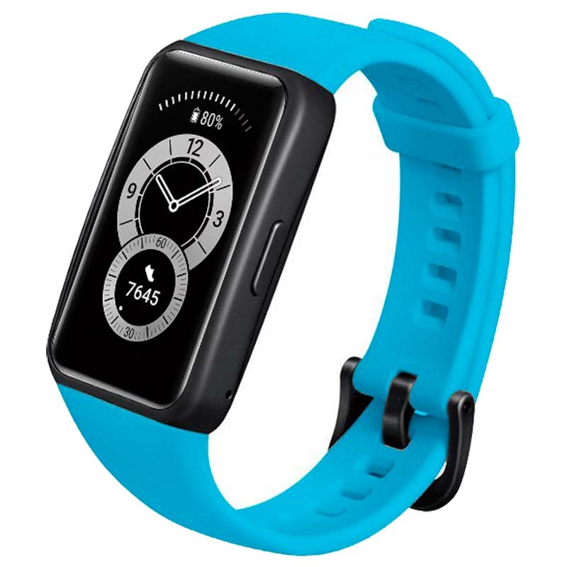 Pulseira de Substituição Huawei Band 6 / Honor Band 6 Silicone (Azul)