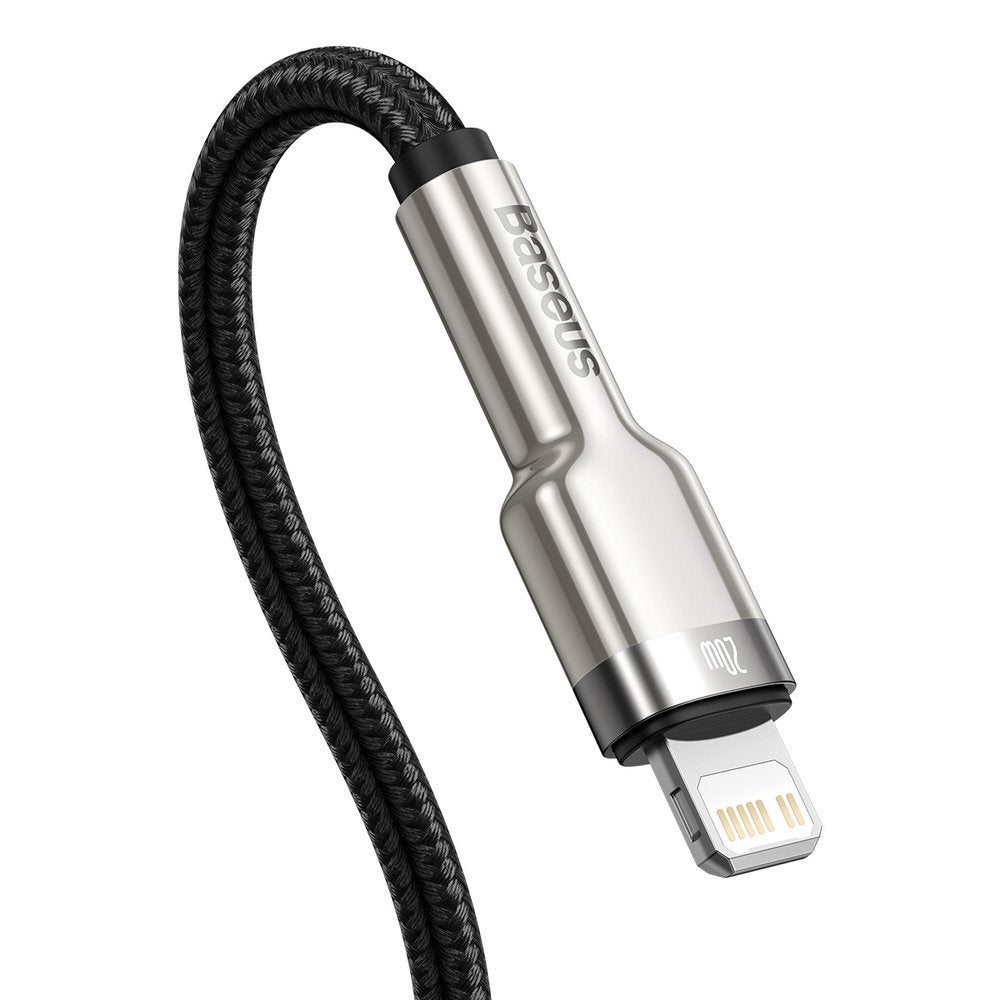 Baseus Metal Data Cable - Cabo USB-C para Lightning 20W (0,25m)