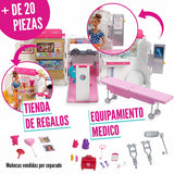 Barbie - Ambulância e Hospital 2 em 1