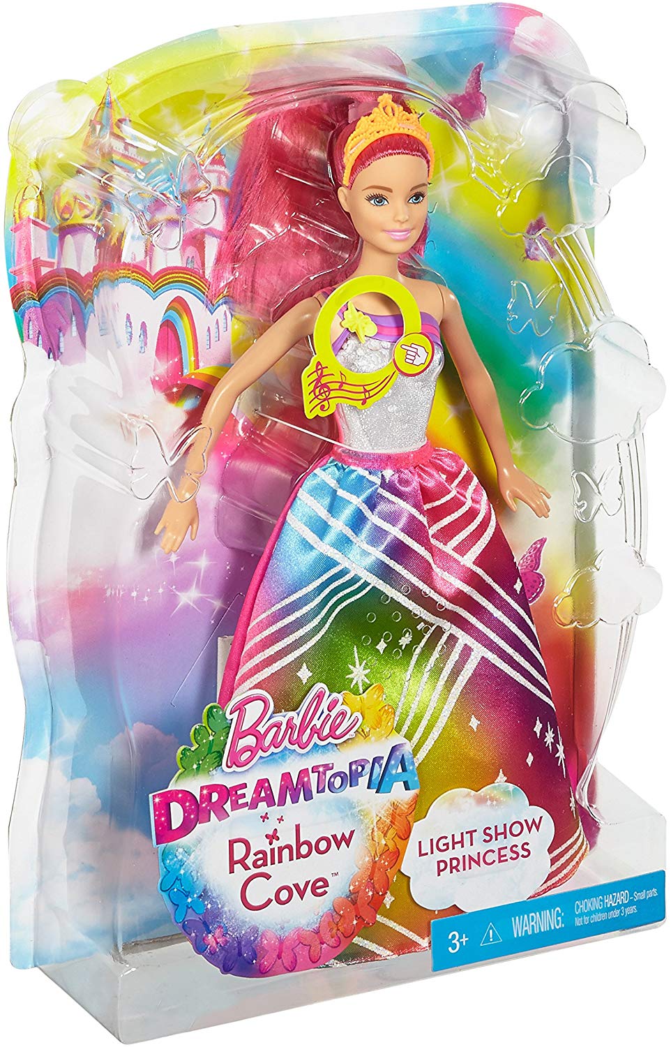 Barbie Dreamtopia Luzes de Arco-Íris / Light Show Princess