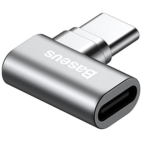 Baseus Adaptador Magnético USB-C 90° para Carregamento Apple MacBook / Samsung / Huawei