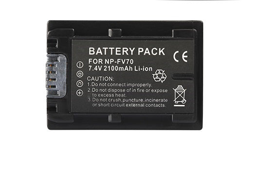 Bateria Compatível Sony NP-FV70 2100mAh - Multi4you®