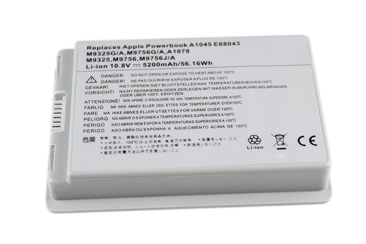 Bateria Compatível para Apple MacBook A1045 A1078 A1148 E68043 M9325 M9325A M9325G M9325G-A - Multi4you®