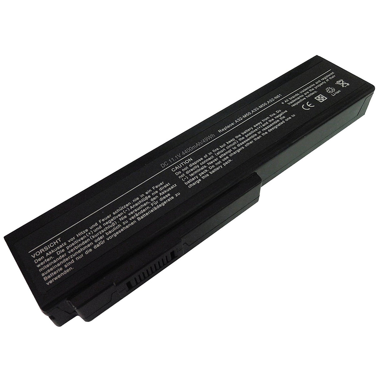 Bateria Compatível para Asus A32-M50 A32-N61 M50L721 A32-X64 4400mAh - Multi4you®