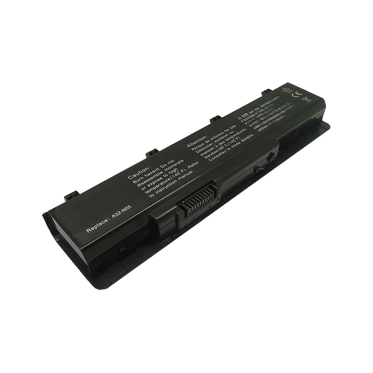 Bateria Compatível para Asus A32-N55 N45 N75 Series 4400mAh - Multi4you®