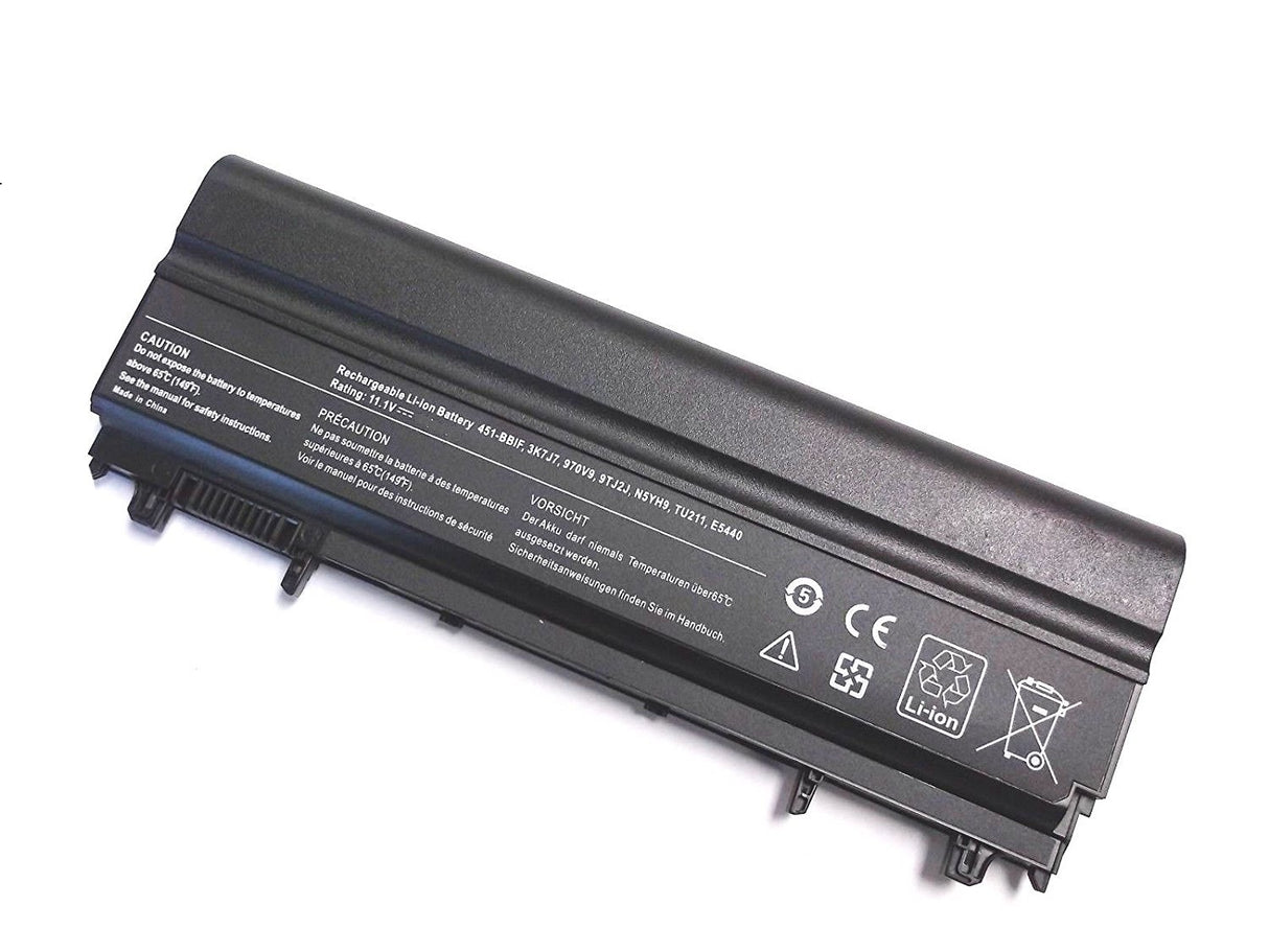 Bateria Compatível para Dell Latitude E5440 E5540 3K7J7 CXF66 0FT70 5200mAh - Multi4you®