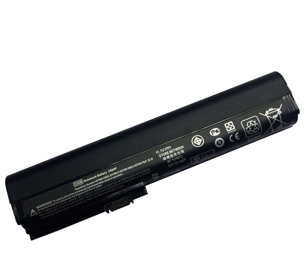 Bateria Compatível para HP EliteBook 2560p 2570p HSTNN-DB2M 5200mAh - Multi4you®