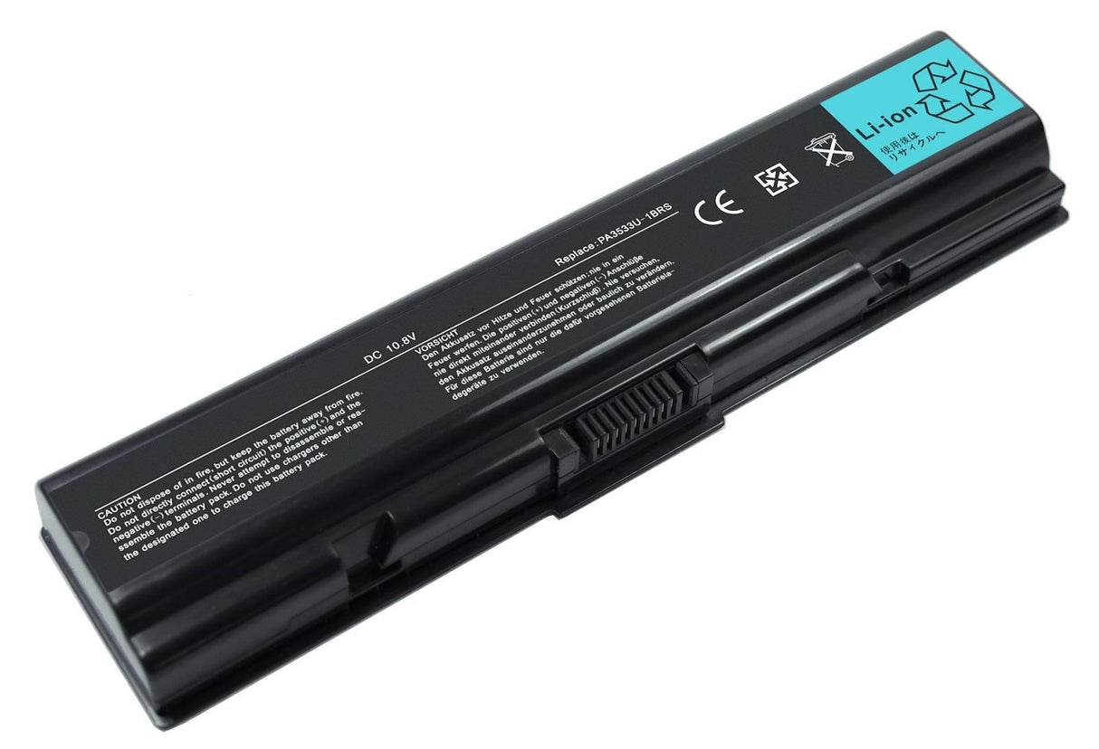 Bateria Compatível para Toshiba A200 PA3533U-1BRS PA3534U-1BRS PABAS098 5200mAh - Multi4you®