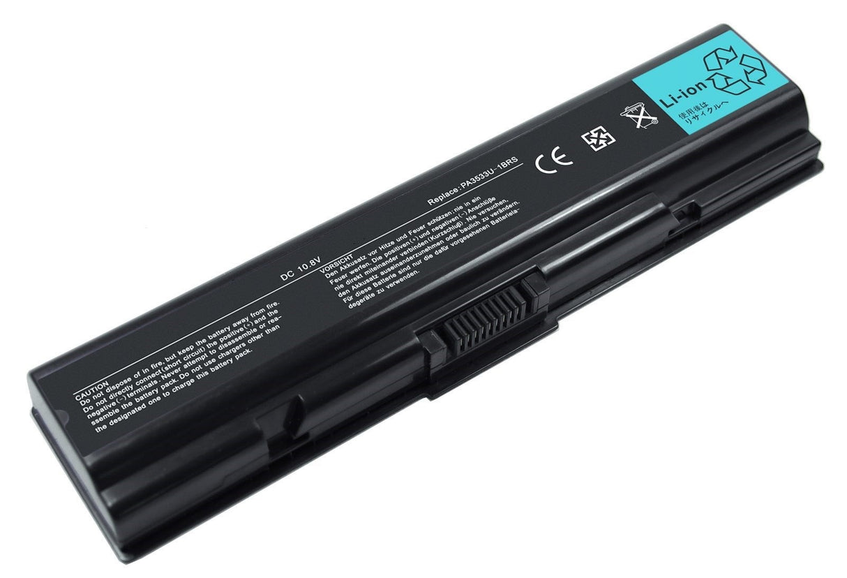 Bateria Compatível para Toshiba A200 PA3533U-1BRS PA3534U-1BRS PABAS098 4400mAh - Multi4you®