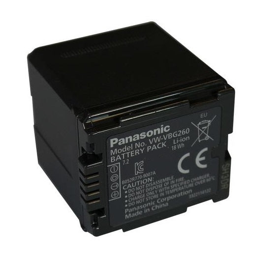 Panasonic Bateria VW-VBG260 Original (2640mAh) (2ª mão - muito bom estado)