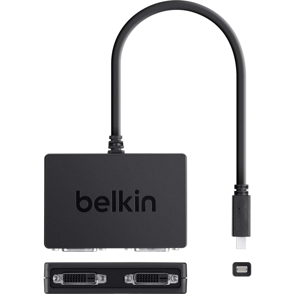 Belkin Adaptador Conversor Mini DisplayPort para 2 DVI 24+1 com Alimentação 5V