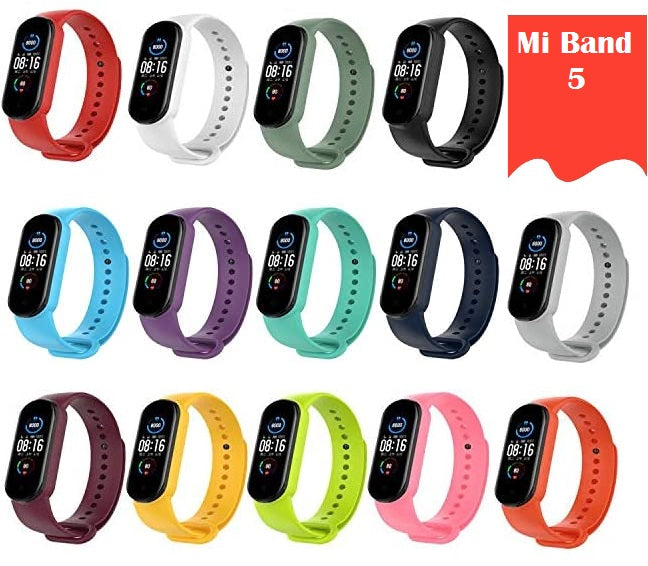 Bracelete para Pulseira Xiaomi Mi Band 5 Laranja