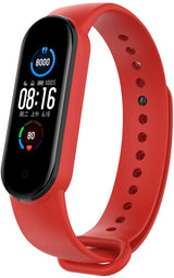 Bracelete para Pulseira Xiaomi Mi band 3 / 4 Vermelho