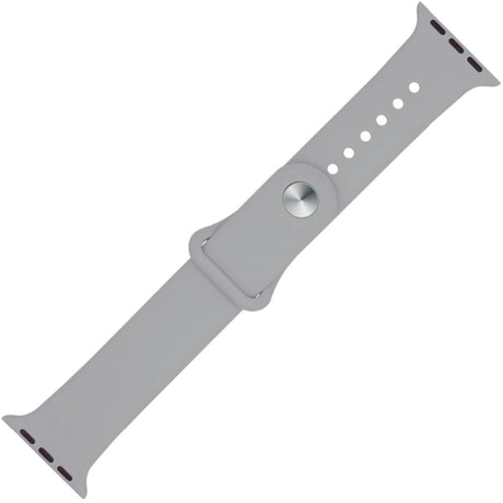 Pulseira Bracelete para Apple Watch 38mm  Silicone CINZENTO - Multi4you®
