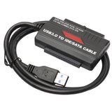 Cabo Adaptador USB 3.0 para IDE / SATA 2.5 - 3.5 HD - Multi4you®