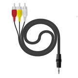 Cabo Jack 3,5mm para 3 RCA (1m) - Multi4you®