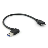 Cabo Micro USB 3.0 90° (20cm) - Multi4you®