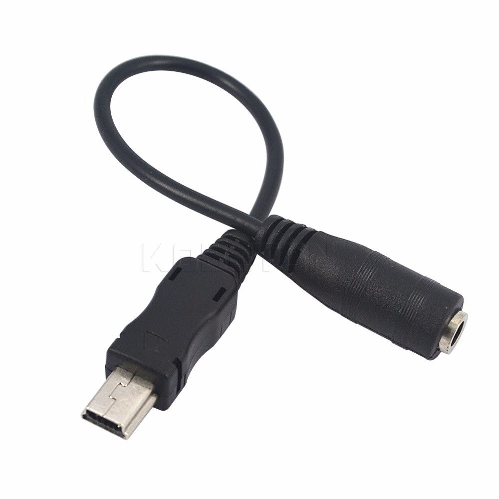 Cabo Mini USB para Jack 3,5 Fêmea (10 cm) - Multi4you®