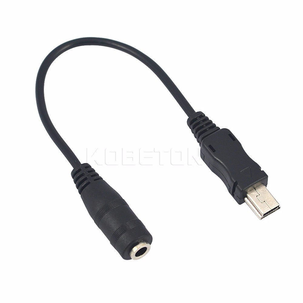 Cabo Mini USB para Jack 3,5 Fêmea (10 cm) - Multi4you®