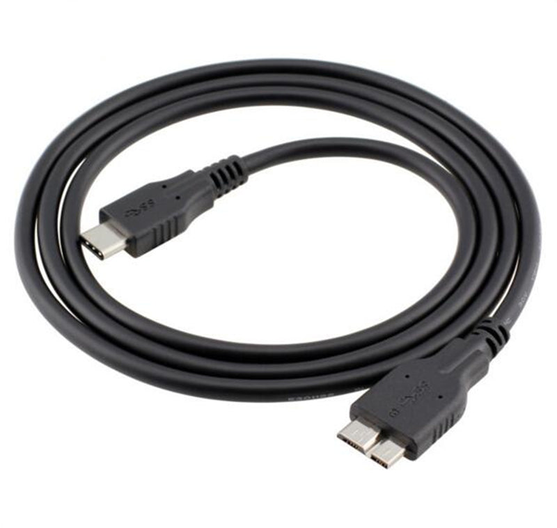Cabo USB-C para Micro USB 3.0 (Preto) (2m) - Multi4you®