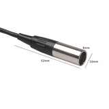 Cabo de Áudio 3.5mm para Mini XLR 1M