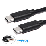Cabo de Dados / Alimentação USB-C / USB-C para Apple MacBook (2m) (Preto) - Multi4you®