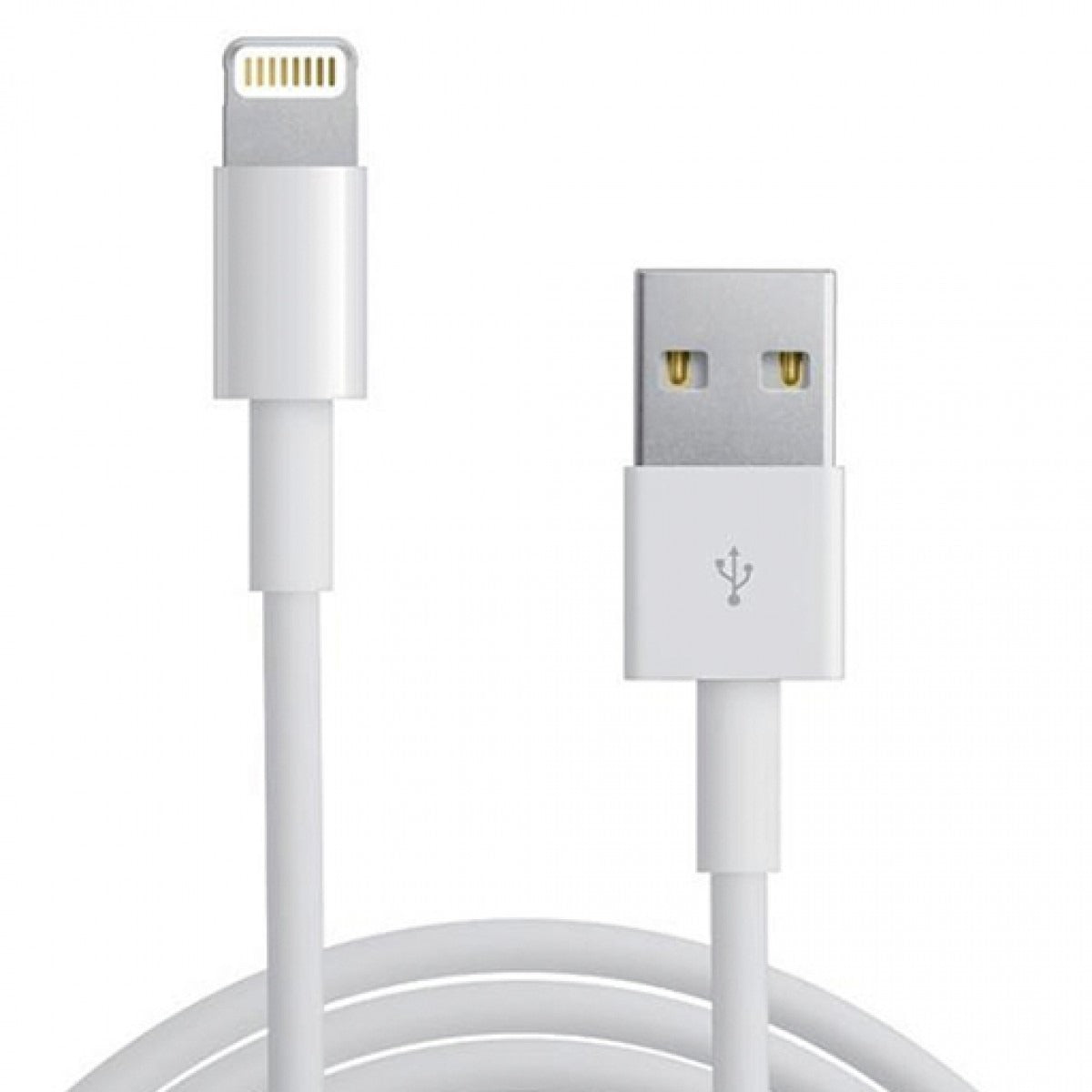 Cabo de Dados Lightning USB (2m) (Branco) - Multi4you®