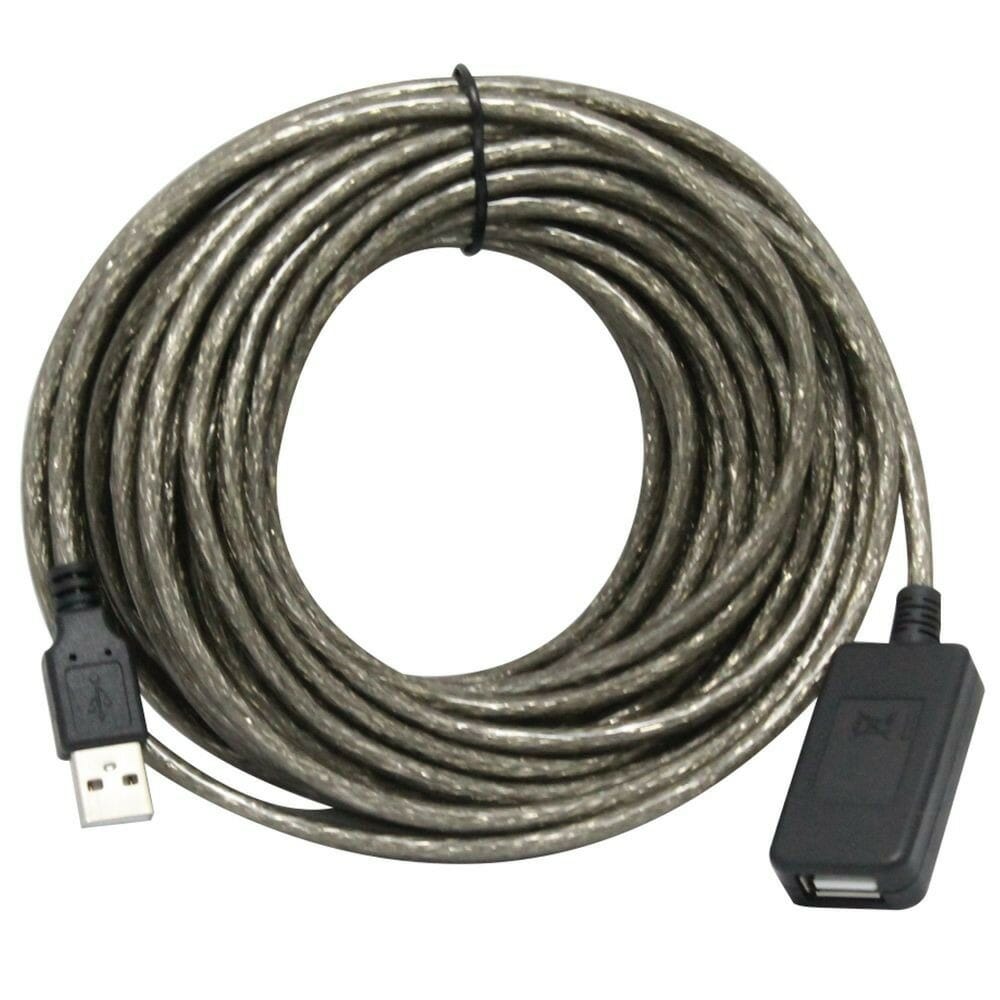 Cabo de Extensão USB Macho / USB Fêmea de Alta Velocidade 10m  Multi4you®