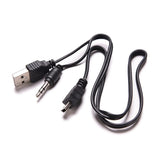 Cabo Mini USB para USB e Jack 3.5mm - Multi4you©