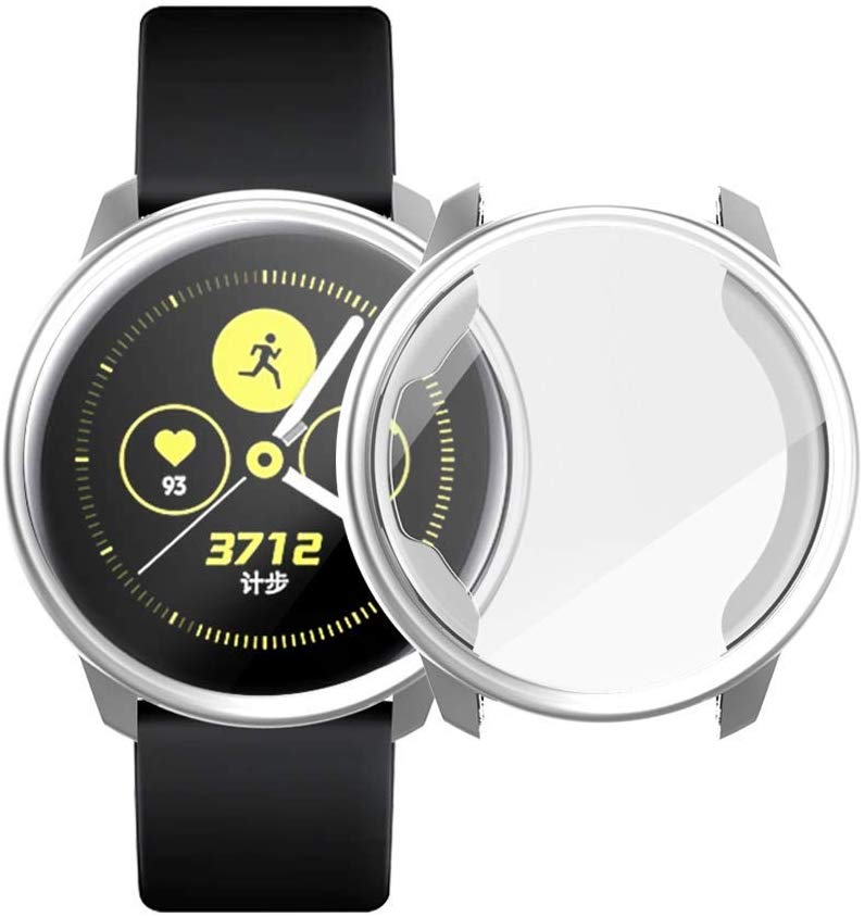 Capa Branca Gel TPU Silicone para Samsung Galaxy Watch Active 2 40mm - Multi4you®