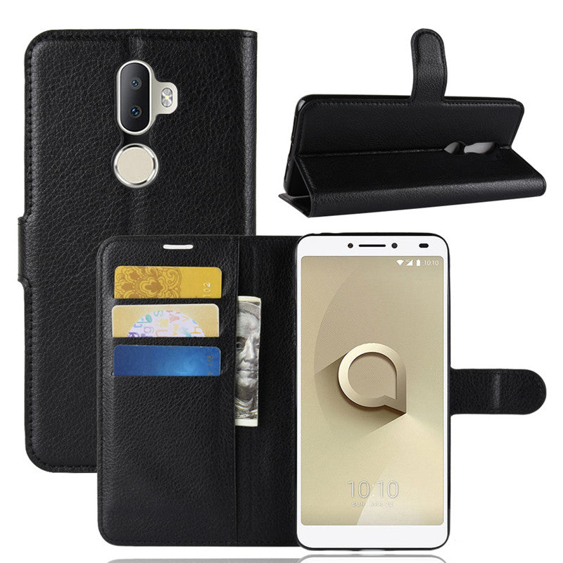 Capa Carteira Tipo Livro Wallet para Alcatel 3v (2018) - Multi4you®
