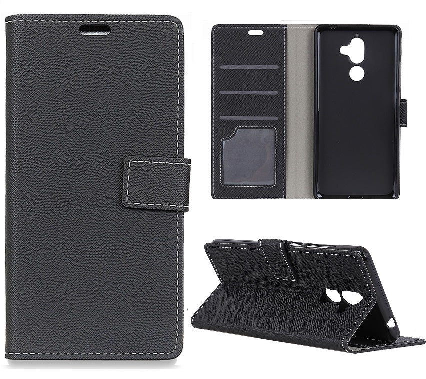 Capa Carteira Tipo Livro Wallet para Alcatel 3x (2018) - Multi4you®