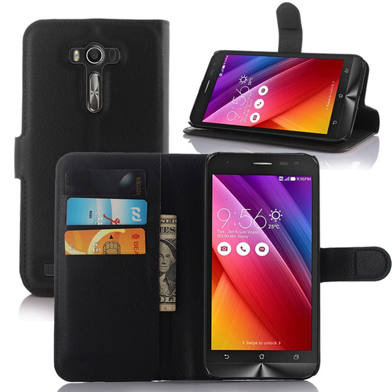 Capa Carteira Tipo Livro Wallet para Asus Zenfone 2 Laser ZE550KL